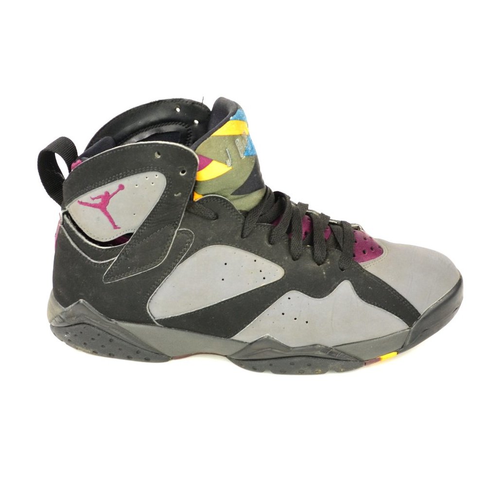 Jordan 7 Retro Bordeaux 2015 Men's Size 11 Black & Gray Basketball Sneakers